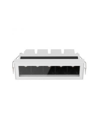 Zambelis Lights Χωνευτό Φωτιστικό Οροφής LED 12W 3000K 757Lm Cri90 IP65 Λευκό