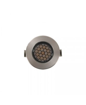 Zambelis Lights Ενδοδαπέδιο Φωτιστικό LED 1W 2700K 15° Honeycomb Ανοξείδωτο IP67
