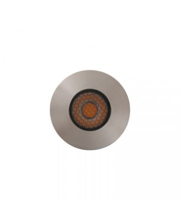 Zambelis Lights Ενδοδαπέδιο Φωτιστικό LED 3W 3000K 24° Honeycomb Ανοξείδωτο IP67