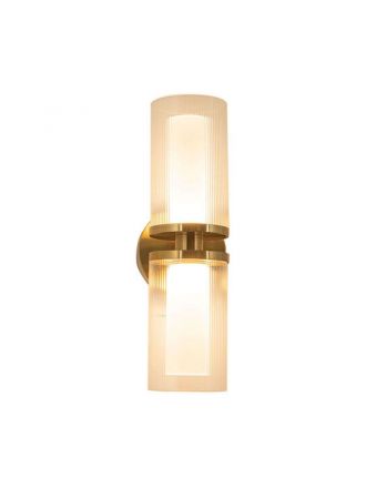 Zambelis Lights Επίτοιχη Απλίκα 12W 3000K 1222Lm Cri90 Χρυσό Ματ