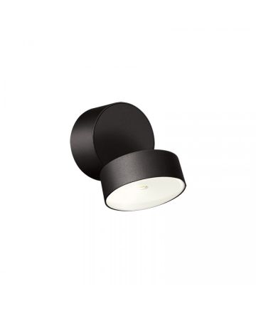 Zambelis Lights Επίτοιχο Φωτιστικό Κινούμενο LED 6W 3000K Μαύρο IP65