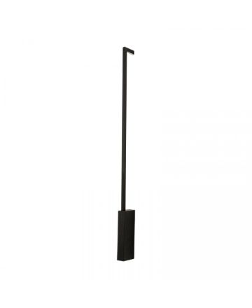 Zambelis Lights Επίτοιχο Φωτιστικό LED 10W 3000K Μαύρο Μέταλλο