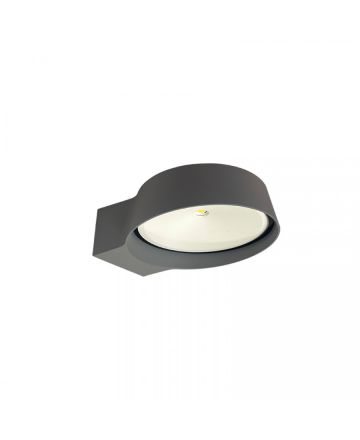 Zambelis Lights Επίτοιχο Φωτιστικό LED 12W 3000K Γραφίτης IP54