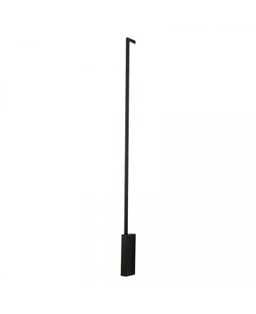 Zambelis Lights Επίτοιχο Φωτιστικό LED 14W 3000K Μαύρο Μέταλλο