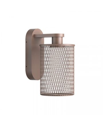 Zambelis Lights Επίτοιχο Φωτιστικό LED 6W 3000K Καφέ IP54