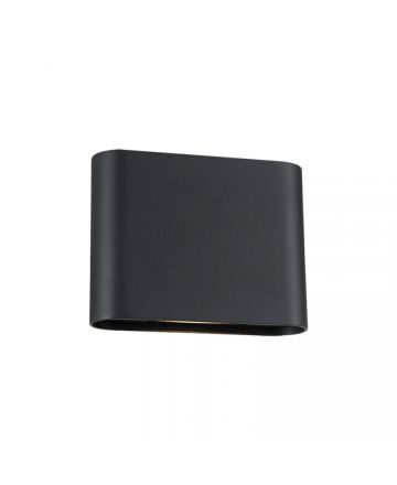 Zambelis Lights Επίτοιχο Φωτιστικό Up-Down LED 6W Μαύρο IP65