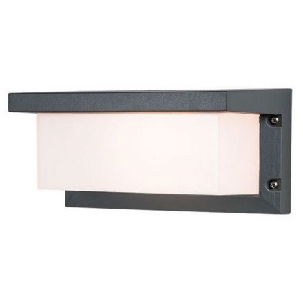 Zambelis Lights Επίτοιχη Απλίκα E27 E128 Γραφίτη IP54