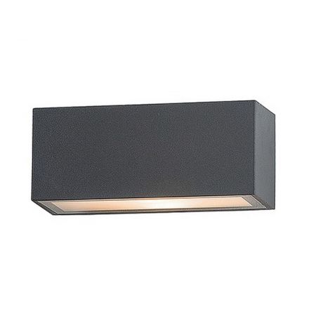 Zambelis Lights Επίτοιχη Απλίκα E27 Γραφίτη E146 IP54