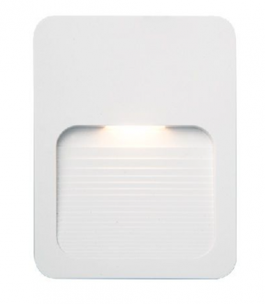 Zambelis Lights Επίτοιχη Απλίκα LED 1.5W ABS Λευκό IP65 E187