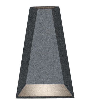 Zambelis Lights Επίτοιχη Απλίκα LED 2x3W IP54 Γραφίτης