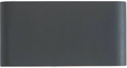 Zambelis Lights Επίτοιχη Απλίκα LED 2x6W Γραφίτης IP65 E239