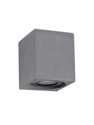 Zambelis Lights Επίτοιχη Απλίκα LED 4W Τσιμέντο E253 Γκρι IP65