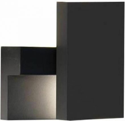Zambelis Lights Επίτοιχη Απλίκα LED 9W Γραφίτη IP65 E199