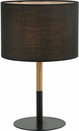 Επιτραπέζιο Φωτιστικό Ε14 Ξύλινο/Μεταλλικό