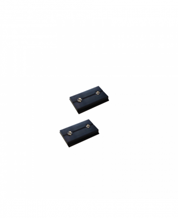 Zambelis Lights Ευθύς Σύνδεσμος Για Slim Μαγνητική Ράγα Μαύρος