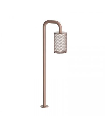 Zambelis Lights Φωτιστικό Κολωνάκι LED 6W 3000K Coffee Αλουμίνιο IP54