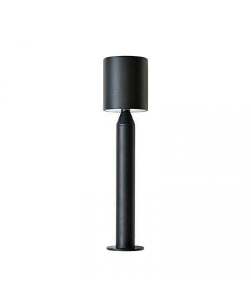 Zambelis Lights Φωτιστικό Κολωνάκι LED 8W 3000K Μαύρο IP65