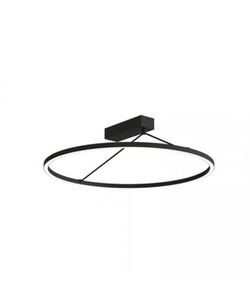 Zambelis Lights Φωτιστικό Οροφής LED 42W 3000K Μαύρο