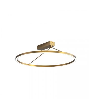 Zambelis Lights Φωτιστικό Οροφής LED 42W 3000K Ορειχάλκινο