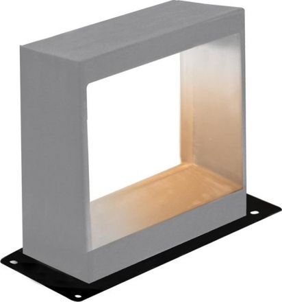 Zambelis Lights Φωτιστικό Δαπέδου LED 8W Τσιμέντο E190 Γκρι