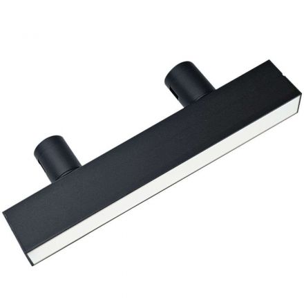 Zambelis Lights Γραμμικό Φωτιστικό Εύκαμπτης Ράγας LED 10W 24V 3000K 832Lm Μαύρο Cri90 DALI