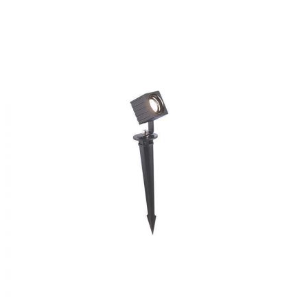 Zambelis Lights Καφωτό Τετράγωνο Spot LED 3W 24V 3000K 228Lm 36° Cri90 Γραφίτης IP65