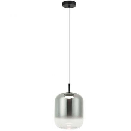 Κρεμαστό Φωτιστικό LED 12W 3000K 780Lm Γυαλί Smoke 23cm
