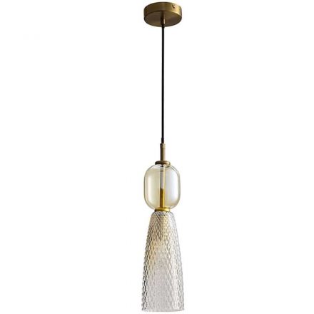 Κρεμαστό Φωτιστικό LED 1xE14 Antique Brass