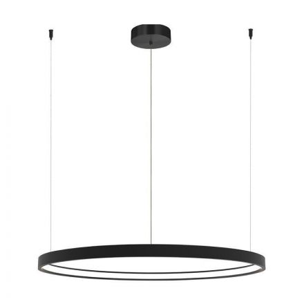 Κρεμαστό Φωτιστικό LED 45W 3000K 3242Lm Μαύρο Ματ