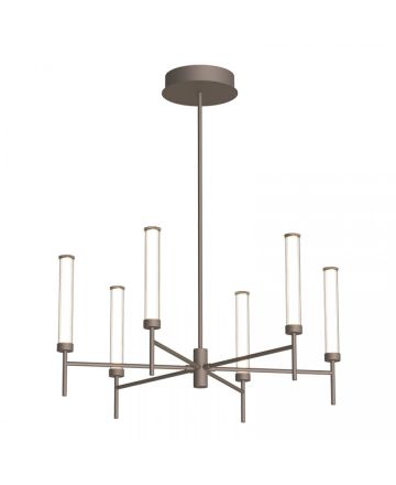 Zambelis Lights Κρεμαστό Φωτιστικό LED 46W 3000K TRIAC Καφέ