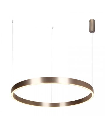 Κρεμαστό Φωτιστικό Up-Down LED 70W 3000K TRIAC Καφέ
