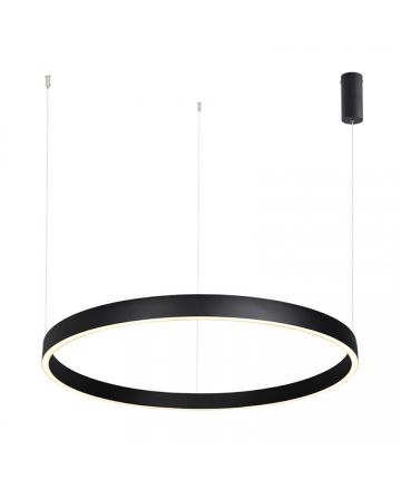  Κρεμαστό Φωτιστικό Up-Down LED 70W 3000K TRIAC Μαύρο