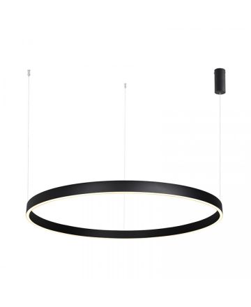 Κρεμαστό Φωτιστικό Up-Down LED 88W 3000K TRIAC Μαύρο