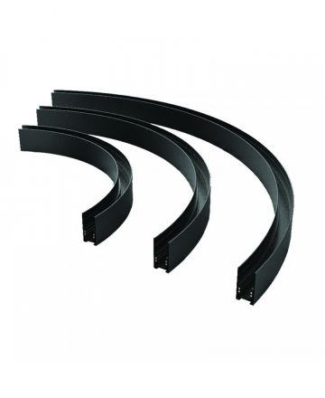 Zambelis Lights Μαγνητική Ράγα Κυρτή 48V D:1200mm Μαύρη