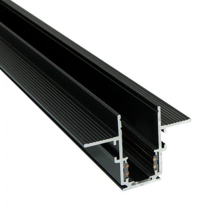 Zambelis Lights Μαγνητική Ράγα Trimless 48V Μαύρη 3m