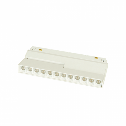 Zambelis Lights Μαγνητικό Φωτιστικό Ράγας LED 12W 3000K DALI Λευκό