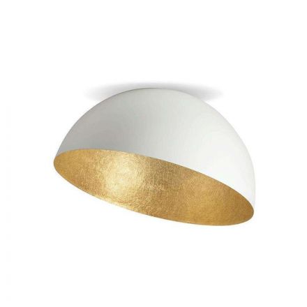 Zambelis Lights Πλαφονιέρα LED 1xE27 Μέταλλο Λευκό Ματ 50cm