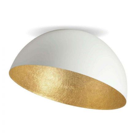 Zambelis Lights Πλαφονιέρα LED 1xE27 Μέταλλο Λευκό Ματ 70cm
