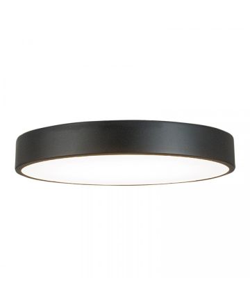 Zambelis Lights Πλαφονιέρα LED 28W 3000K Μαύρο Ματ-Ακρυλικό