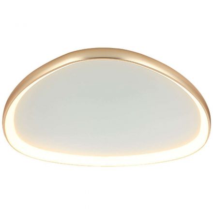 Zambelis Lights Πλαφονιέρα LED 32W 3000K 2541Lm Χρυσό Ματ