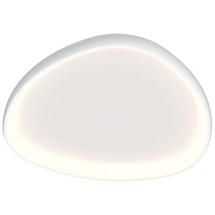 Zambelis Lights Πλαφονιέρα LED 32W 3000K 2541Lm Λευκό Ματ