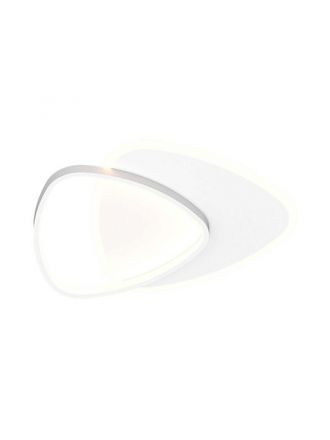 Zambelis Lights Πλαφονιέρα LED 36W 3000K 2125Lm Λευκό Ματ