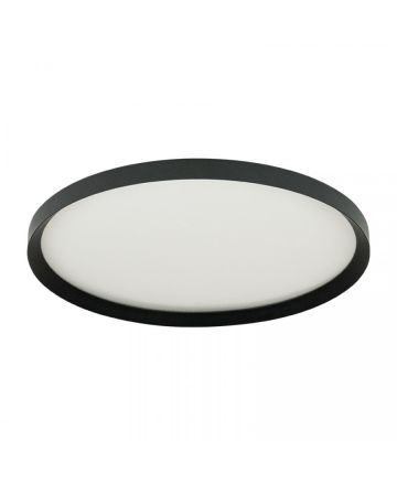 Zambelis Lights Πλαφονιέρα LED 42W CCT Μαύρη