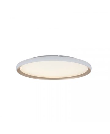 Zambelis Lights Πλαφονιέρα LED 42W CCT TRIAC Λευκό-Χρυσό Αλουμίνιο