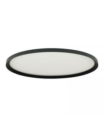 Zambelis Lights Πλαφονιέρα LED 84W CCT Μαύρη
