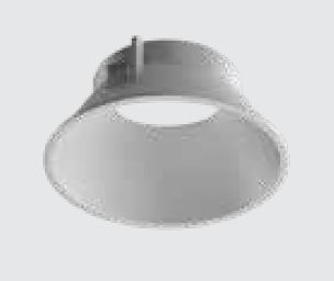 Zambelis Lights Reflector Για LED Spot S126/S128 Λευκό Ματ