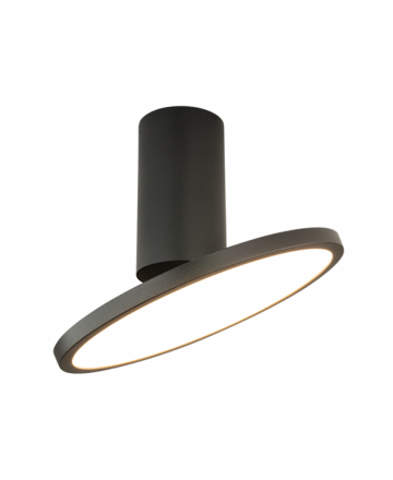 Zambelis Lights Spot Οροφής LED 12W 3000K Κινούμενο Μαύρο