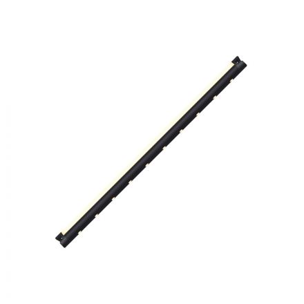 Zambelis Lights Spot Tube Uplight LED 25W 3000K 1966Lm 48V DALI Μαύρο Ματ