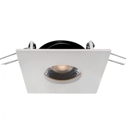 Zambelis Lights Τετράγωνο Χωνευτό Σποτ GU10 Αλουμίνιο S061
