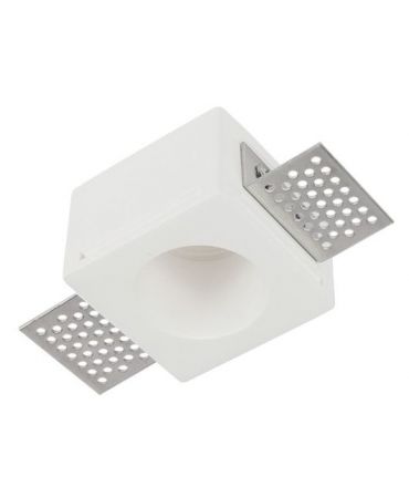 Zambelis Lights Χωνευτό Σποτ GU10 Γύψινο Λευκό S048